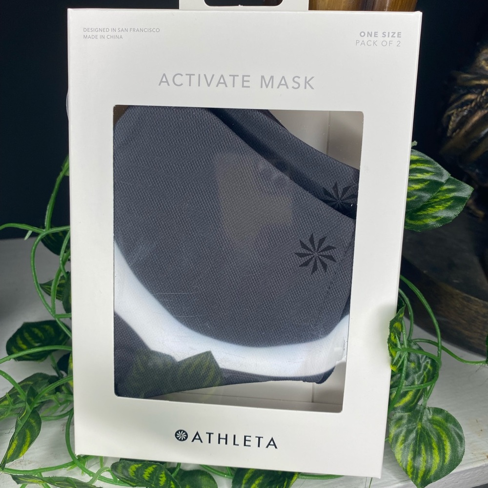 Athleta - 2 Masks. Brand new in bag. By 1 pack of 2 masks @ $8  or 3 packs @ $20